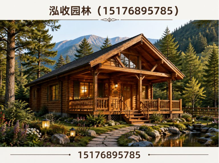 来宾防腐木展示图